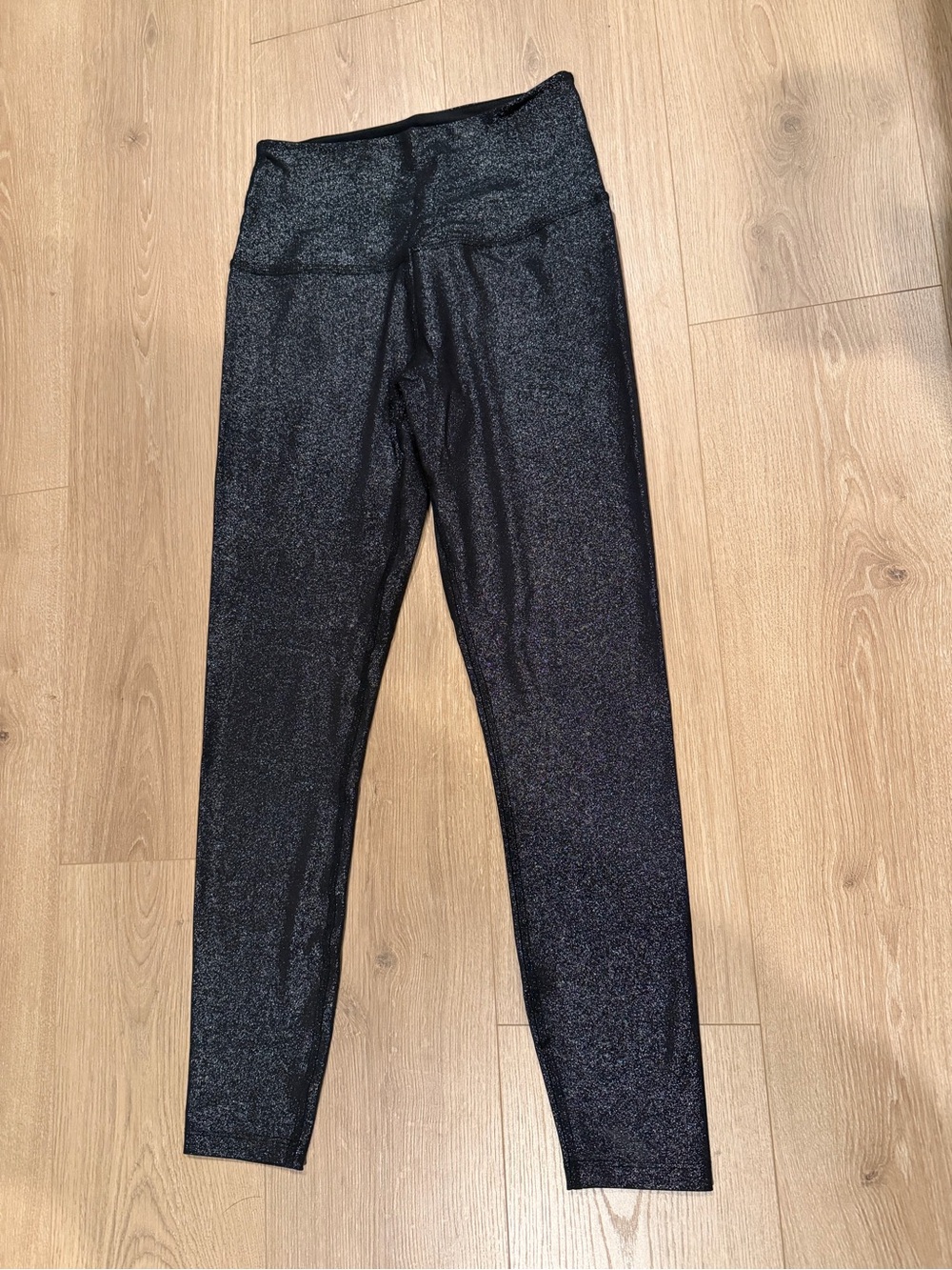 Beyond Yoga Black Sparkle Leggings